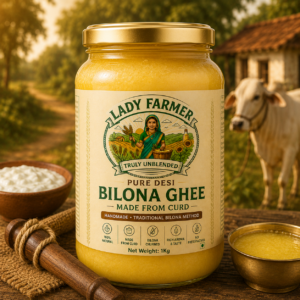 Pure Desi Bilona Ghee Made from Curd 1Kg